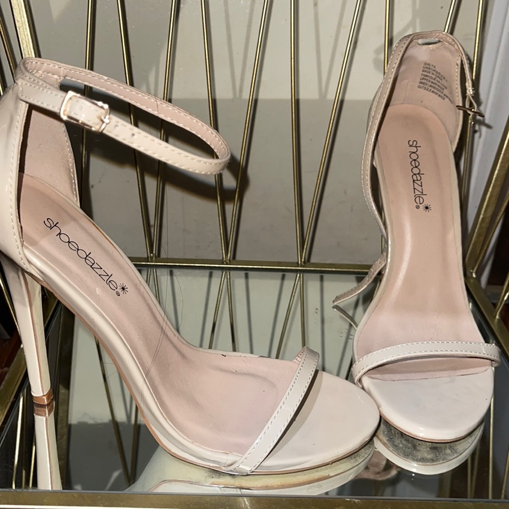 Nude sandals 8